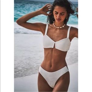 Devon Windsor Cream Crocodile Maeve Top Martha Bottom (XS)